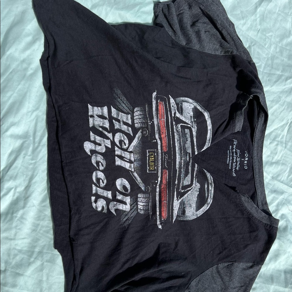 Black Graphic Tee